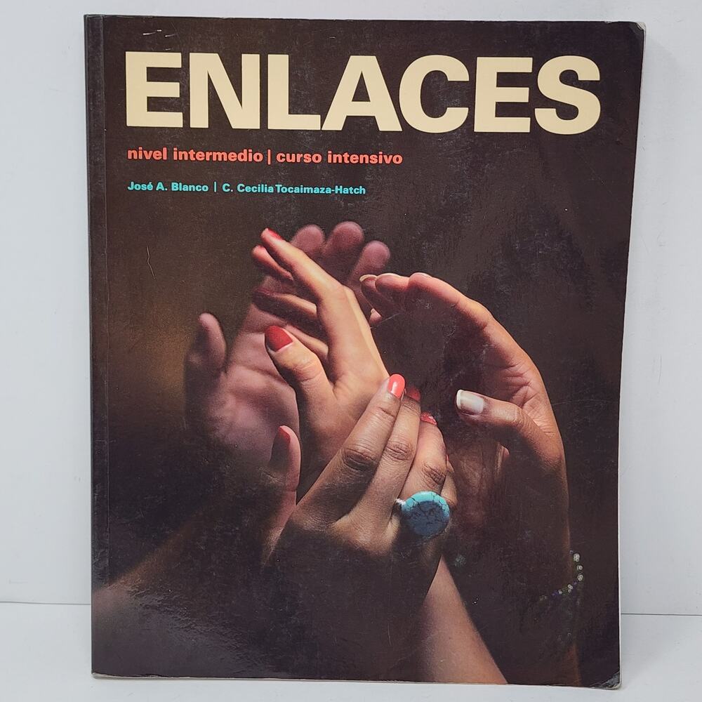 Vistas Enlaces - Blanco, Hatch Spanish Book
